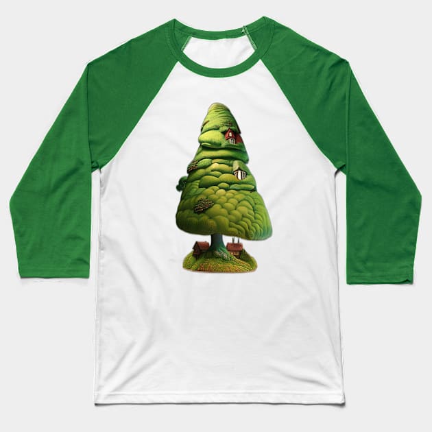 Fantastic Tree Houses Baseball T-Shirt by thegazelstore